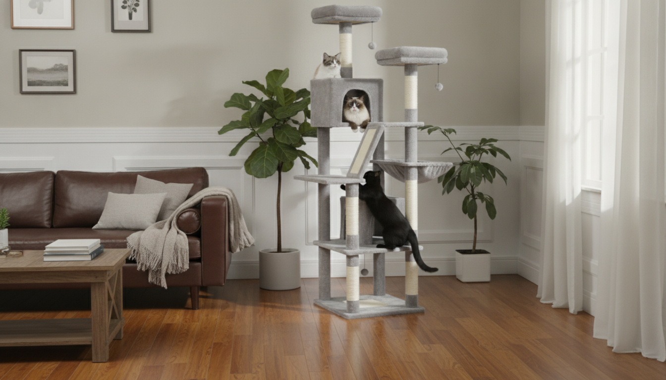 Best Multi-Level Cat Tree: Posts, Caves & Perches