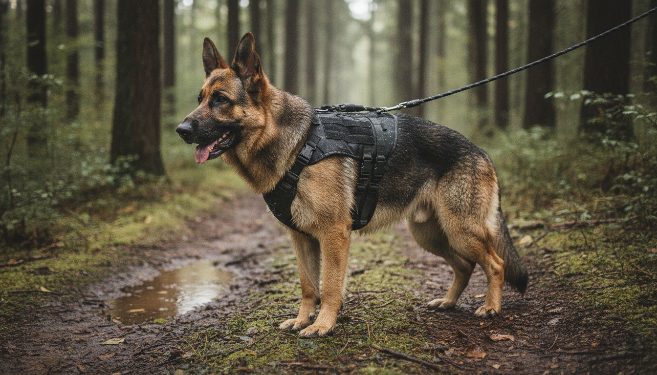 Waterproof Tactical Vest Dog Harness: Fit, Control & Care